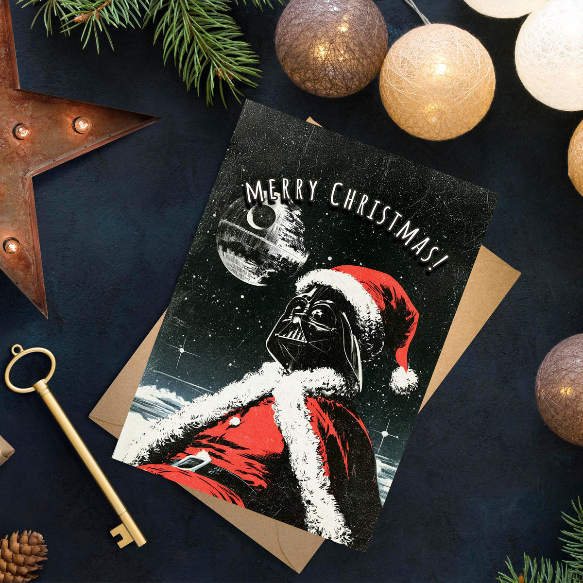 Darth Vader Christmas Card • Star Wars Holiday Gift