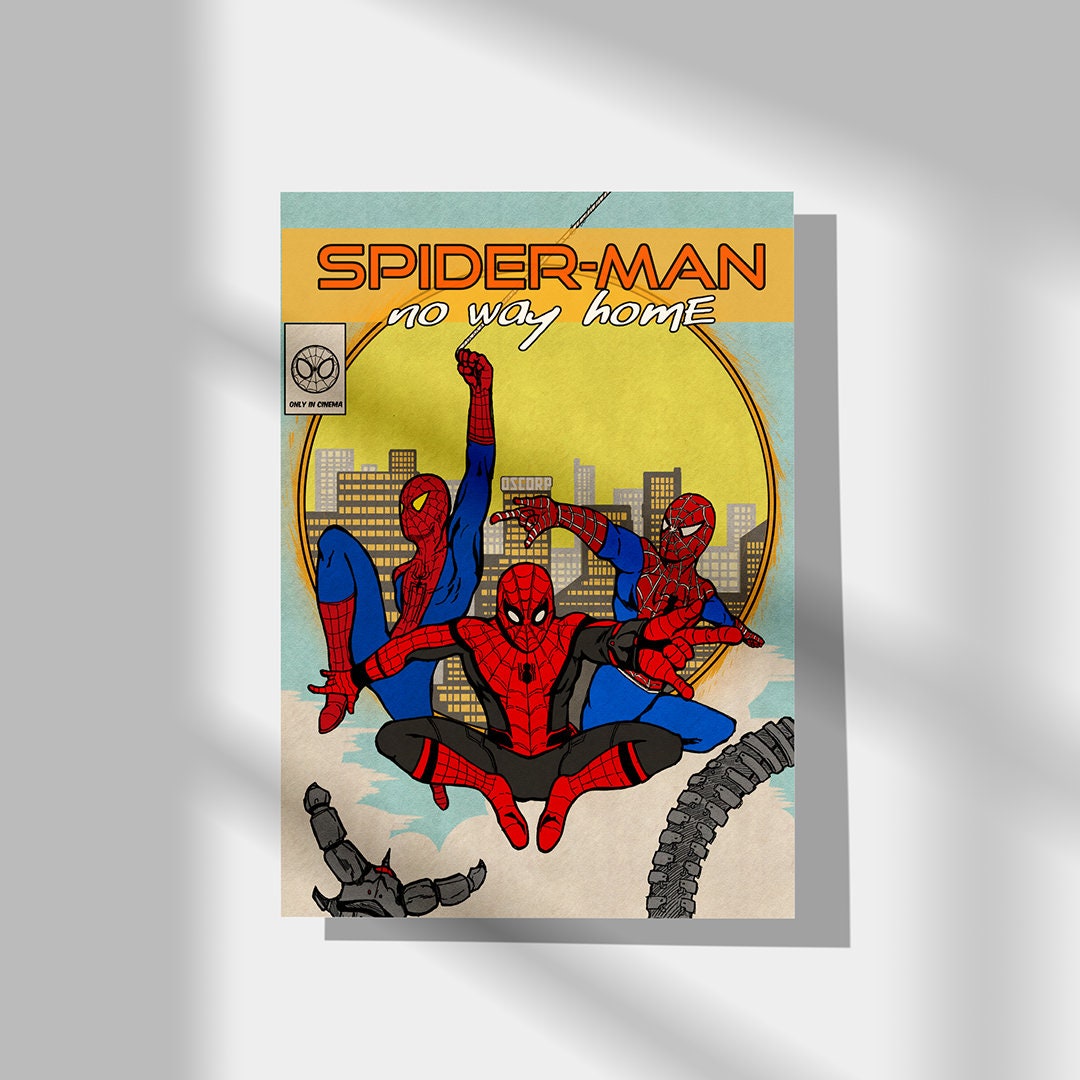 Spiderman Poster, No Way Home poster