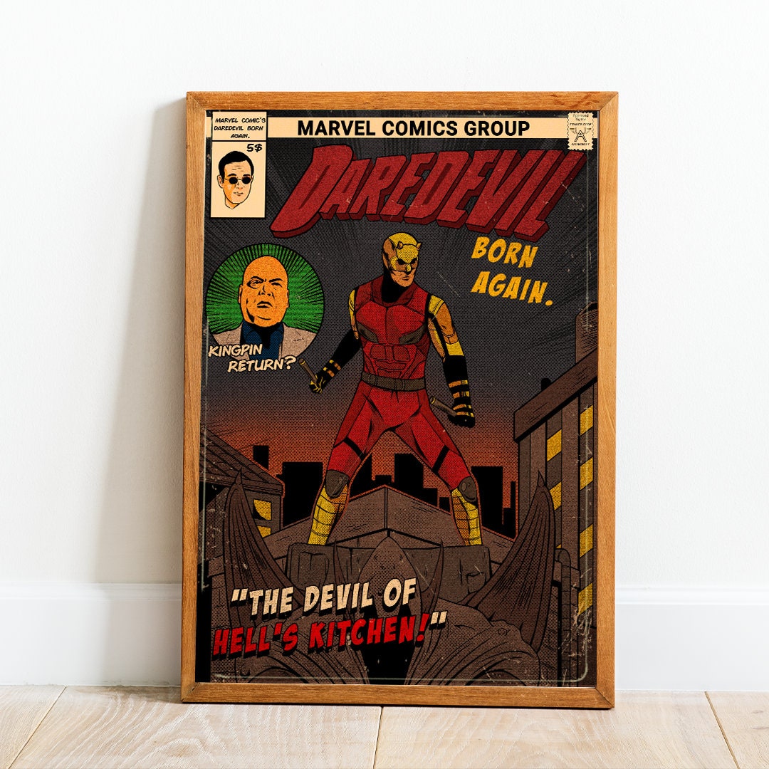 Daredevil Poster, Daredevil Born Again