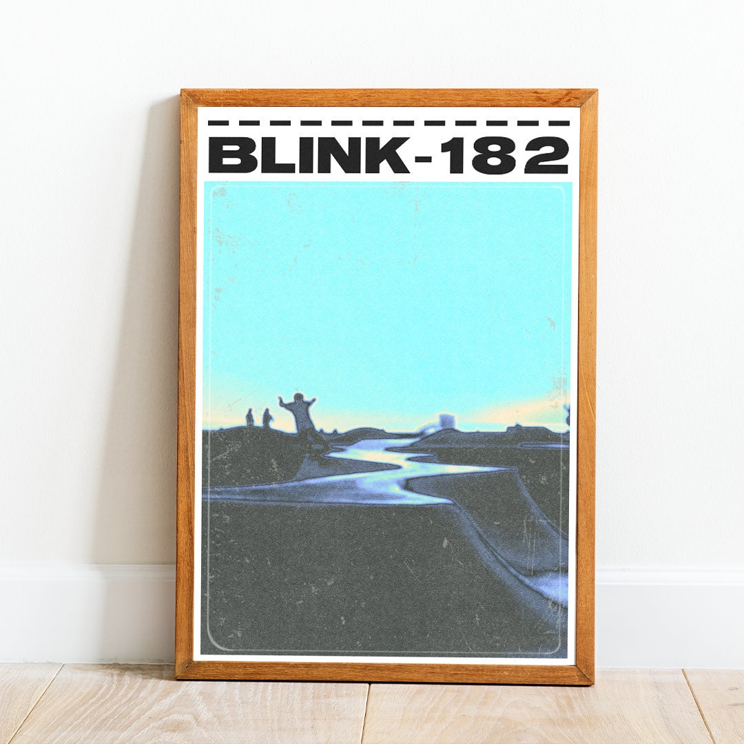 Blink-182 Poster, Blink-182 Print, Blink-182 Album Poster, Music Print