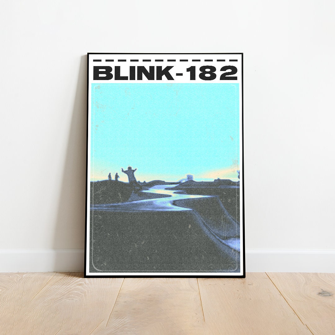 Blink-182 Poster, Blink-182 Print, Blink-182 Album Poster, Music Print