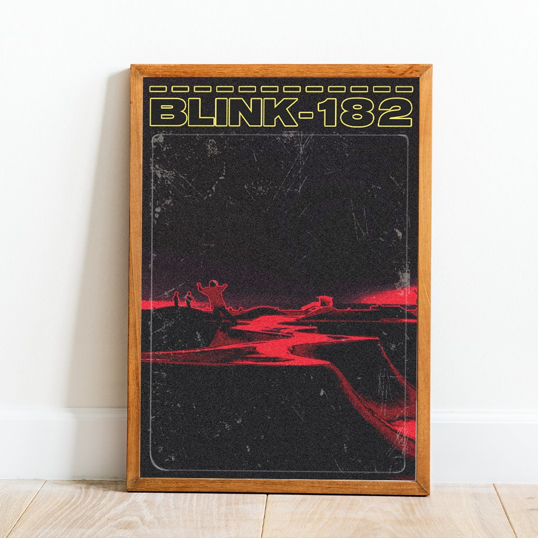 Blink-182 Poster, Blink-182 Print, Blink-182 Album Poster, Music Print