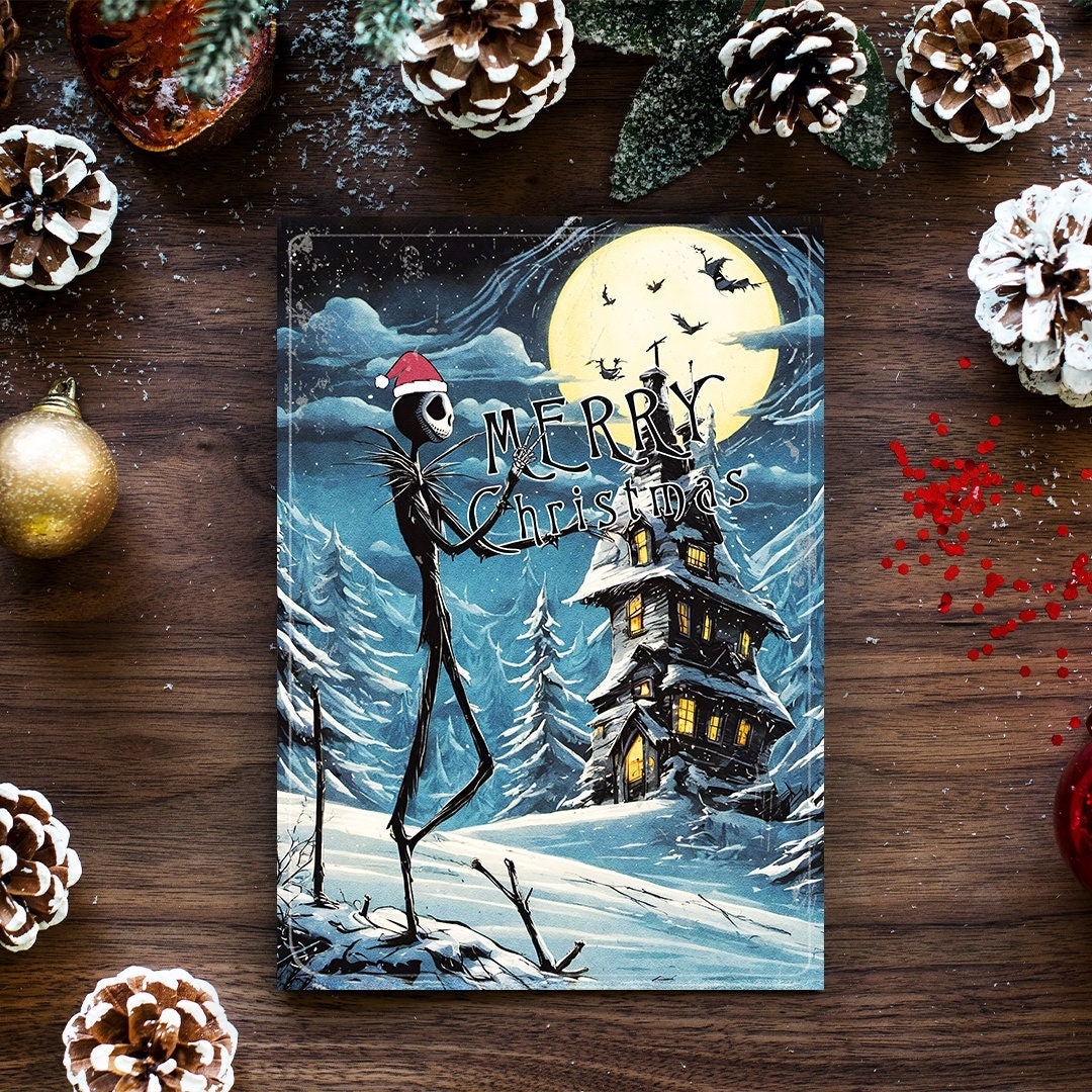 Nightmare Before Christmas Christmas Card