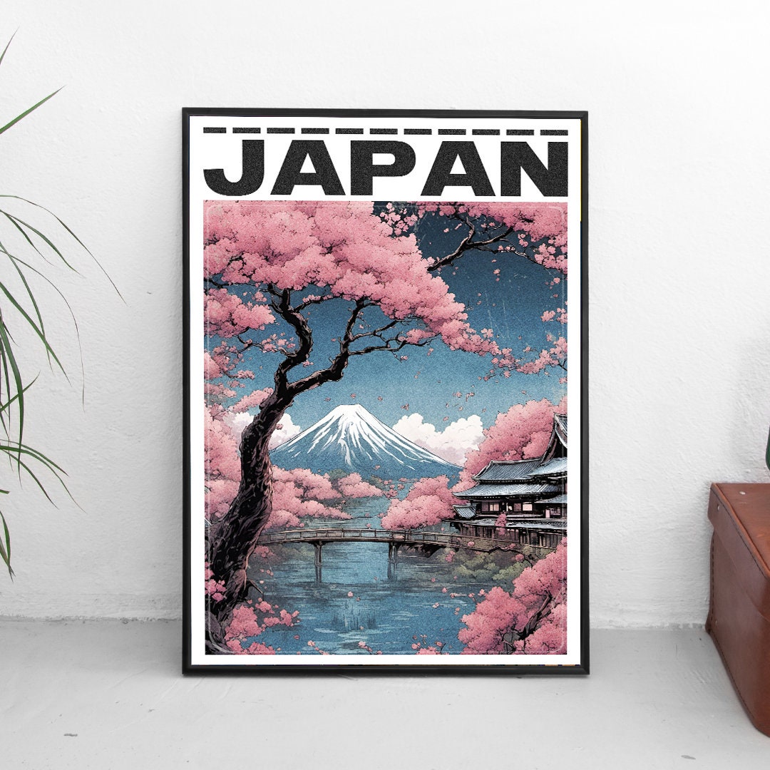 Japan Poster, Japan Print, A3, A4, A5, Comic Book Poster,Travel Poster, Japanese Art Print, Japanese Print, Vintage Japanese Art,