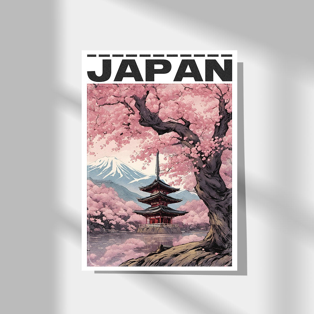 Japan Poster, Japan Print, A3, A4, A5, Comic Book Poster,Travel Poster, Japanese Art Print, Japanese Print, Vintage Japanese Art