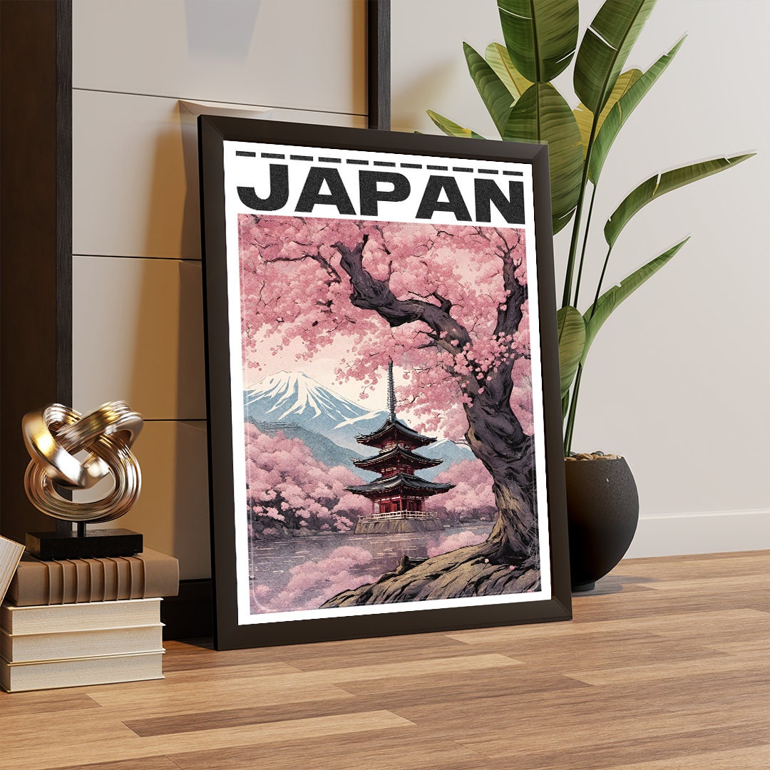 Japan Poster, Japan Print, A3, A4, A5, Comic Book Poster,Travel Poster