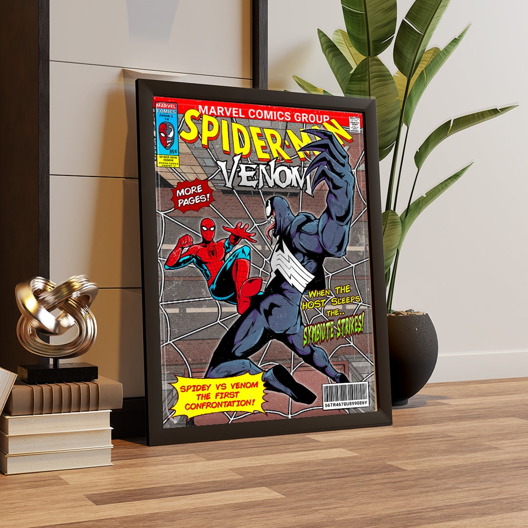 Spiderman & Venom Poster