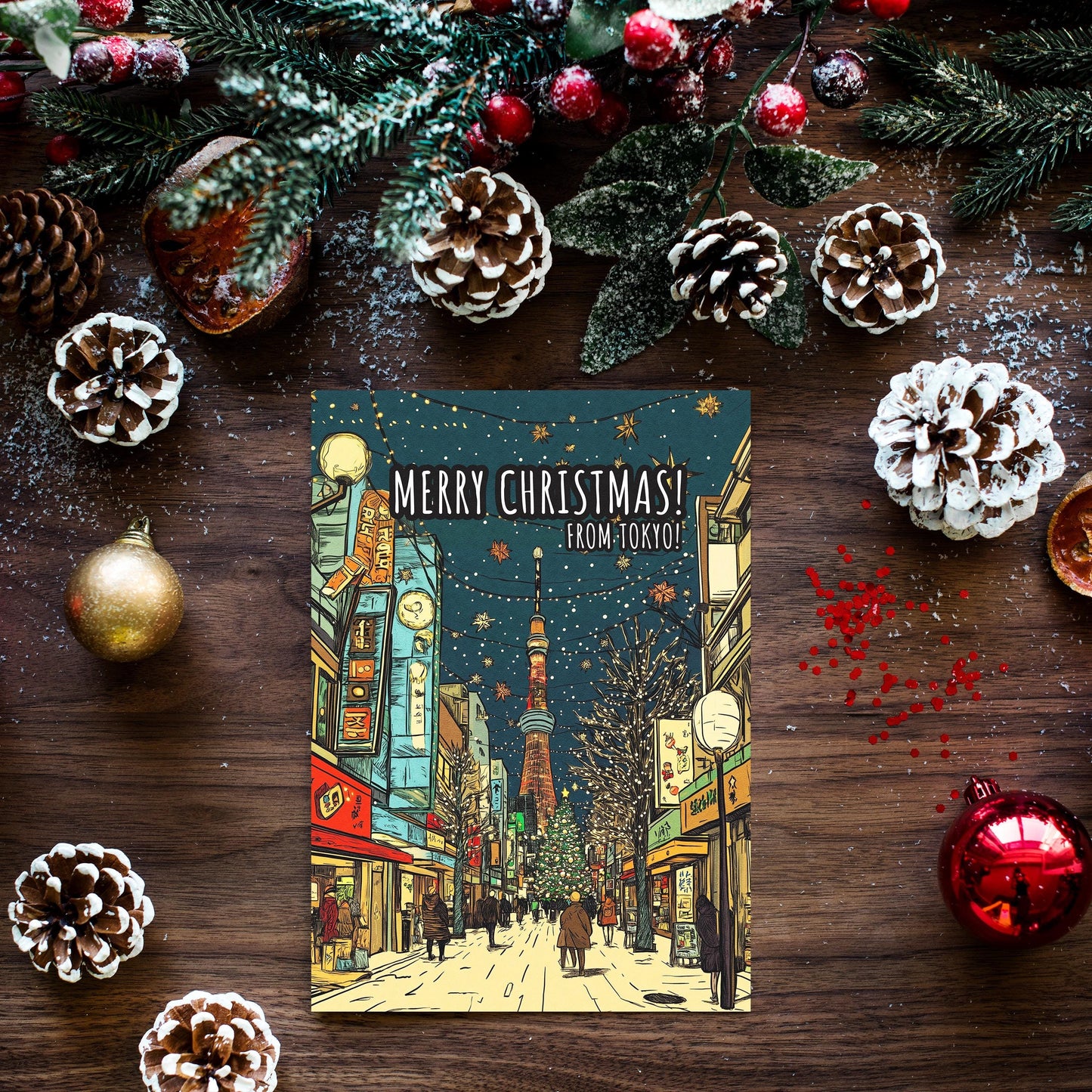 Tokyo Christmas Card