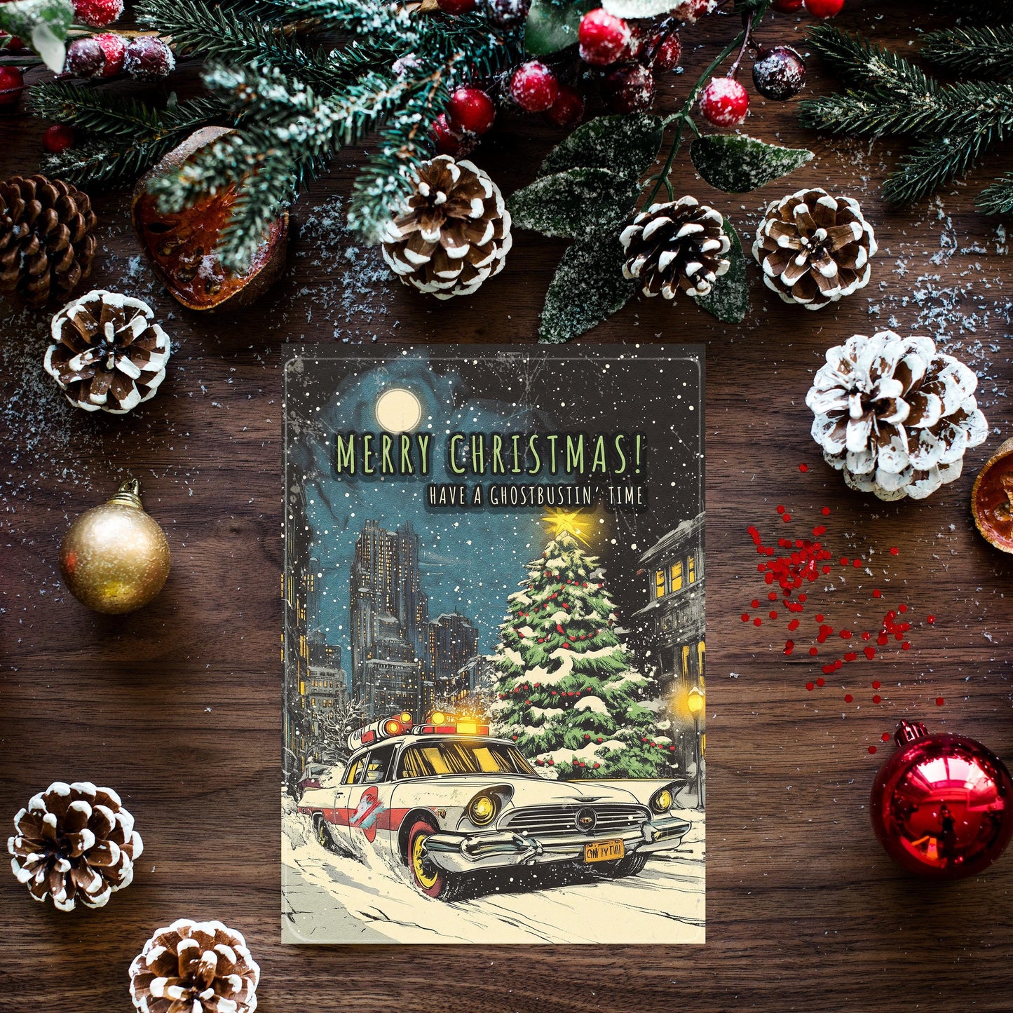 Ghostbusters Christmas Card