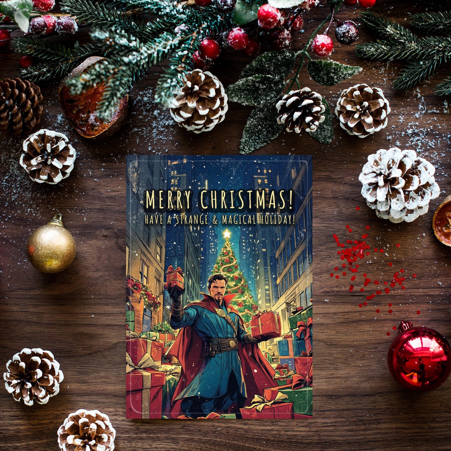 Dr Strange Christmas Card