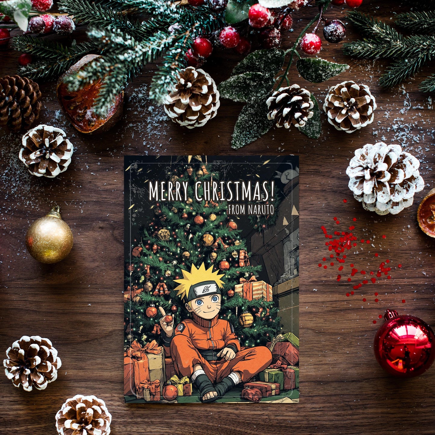 Naruto Christmas Card