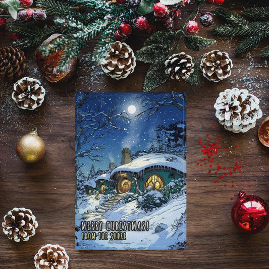 Shire Christmas Card • Funny Lord of the Rings Art