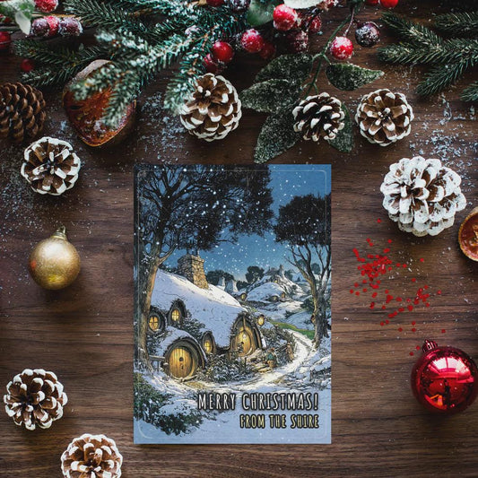 Lord Of The Rings Christmas Card • Funny Shire Art