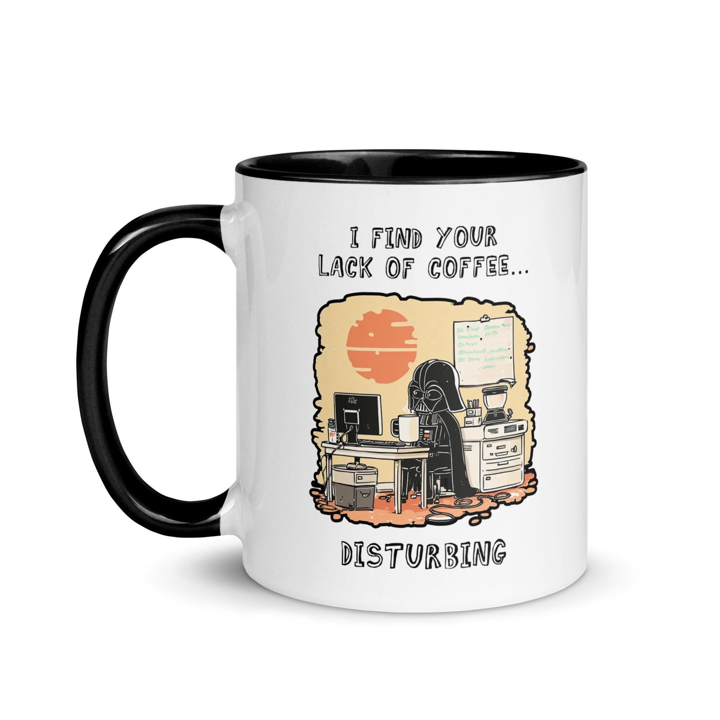 Darth Vader Mug: Star Wars Inspired Ceramic Coffee Cup