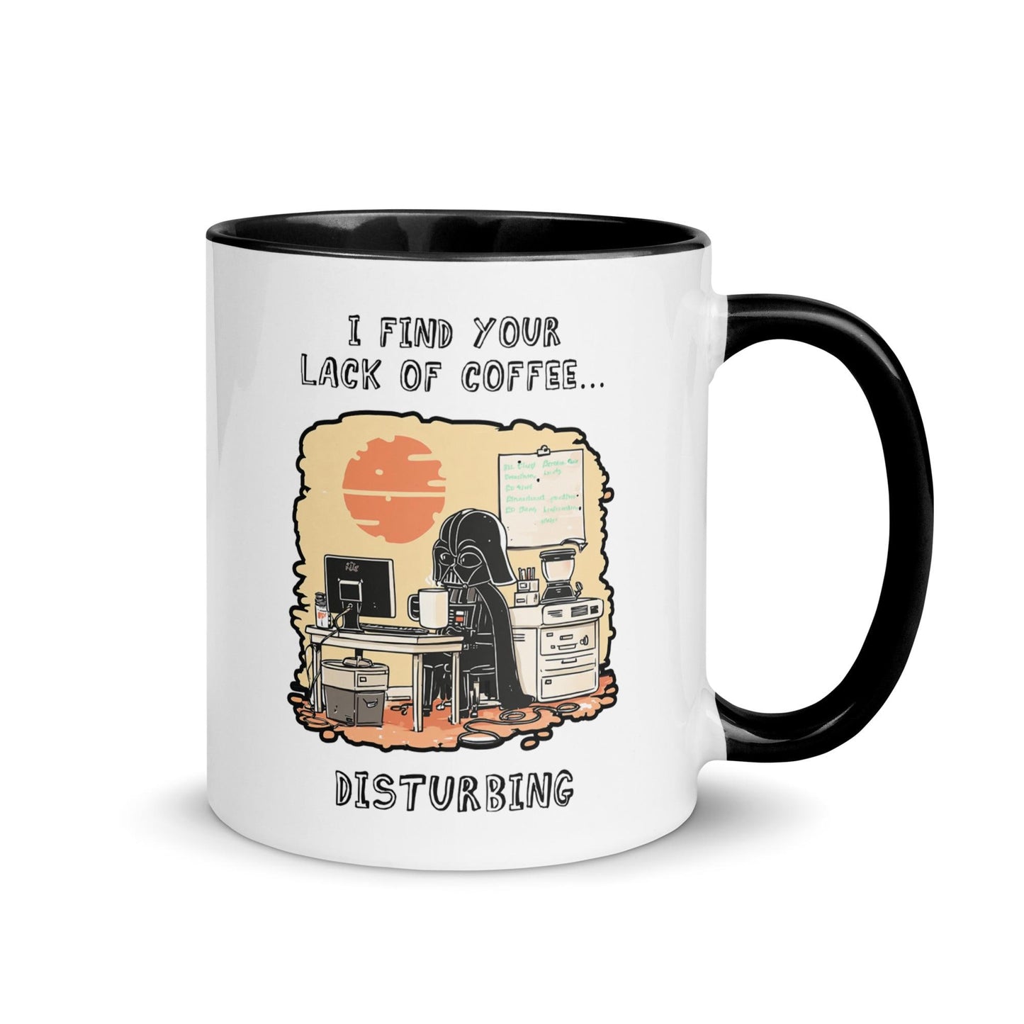 Darth Vader Mug: Star Wars Inspired Ceramic Coffee Cup