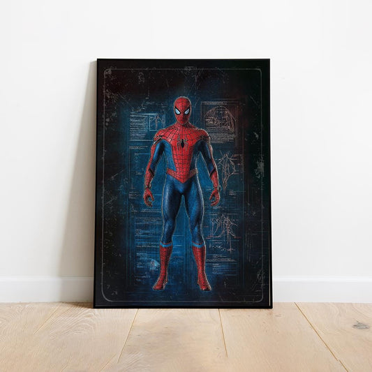 Spiderman Poster, Avengers Poster, Superhero Poster, A3, A4, A5, Comic Book Poster, Marvel Print, Marvel Poster, Japanese Art