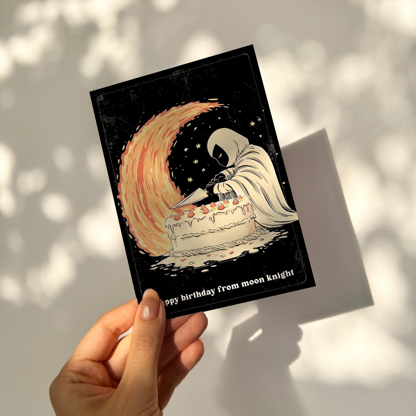 Moon Knight Birthday Card • Avengers Birthday Card • Moon Knight Card • Funny Birthday Card • Birthday cards • Spiderman Card