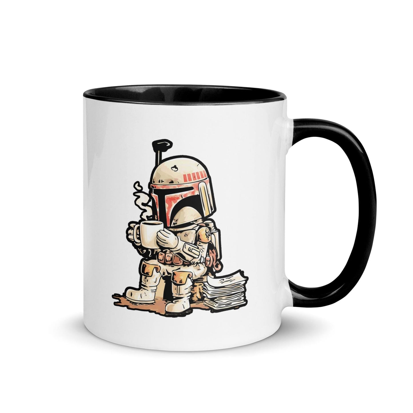 Boba Fett Coffee Mug: Star Wars Bounty Hunter Ceramic Mug