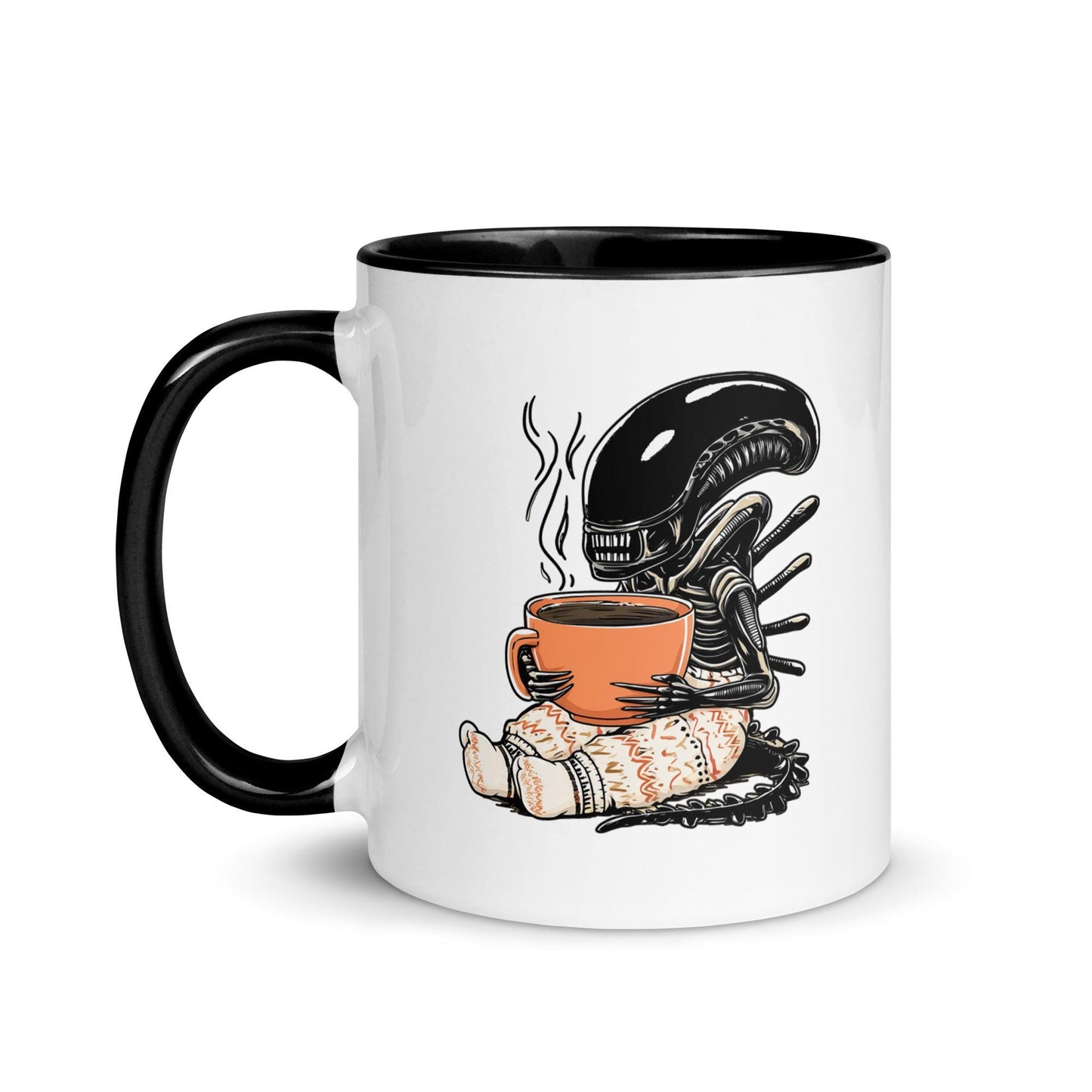 Alien Mug: Xenomorph Inspired Ceramic Coffee Cup