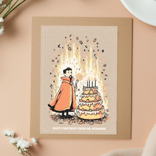Dr Strange Birthday Card • Marvel Gift • Avengers Birthday Card • Dr Strange Card • Funny Birthday Card • Birthday cards