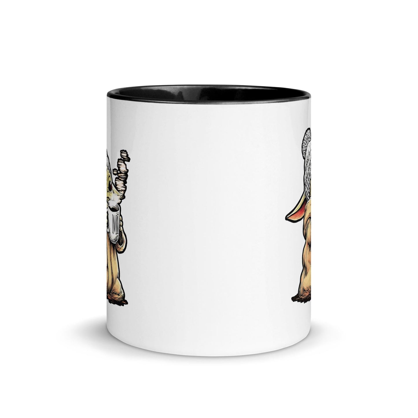 Mandalorian Mug, Baby Yoda Mug– Star Wars Inspired 11oz Ceramic Coffee Cup | This is the Way | Geeky Gift for Him | Sci-Fi Fan Drinkware