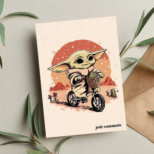 Grogu Birthday Card • Funny Star Wars Gift