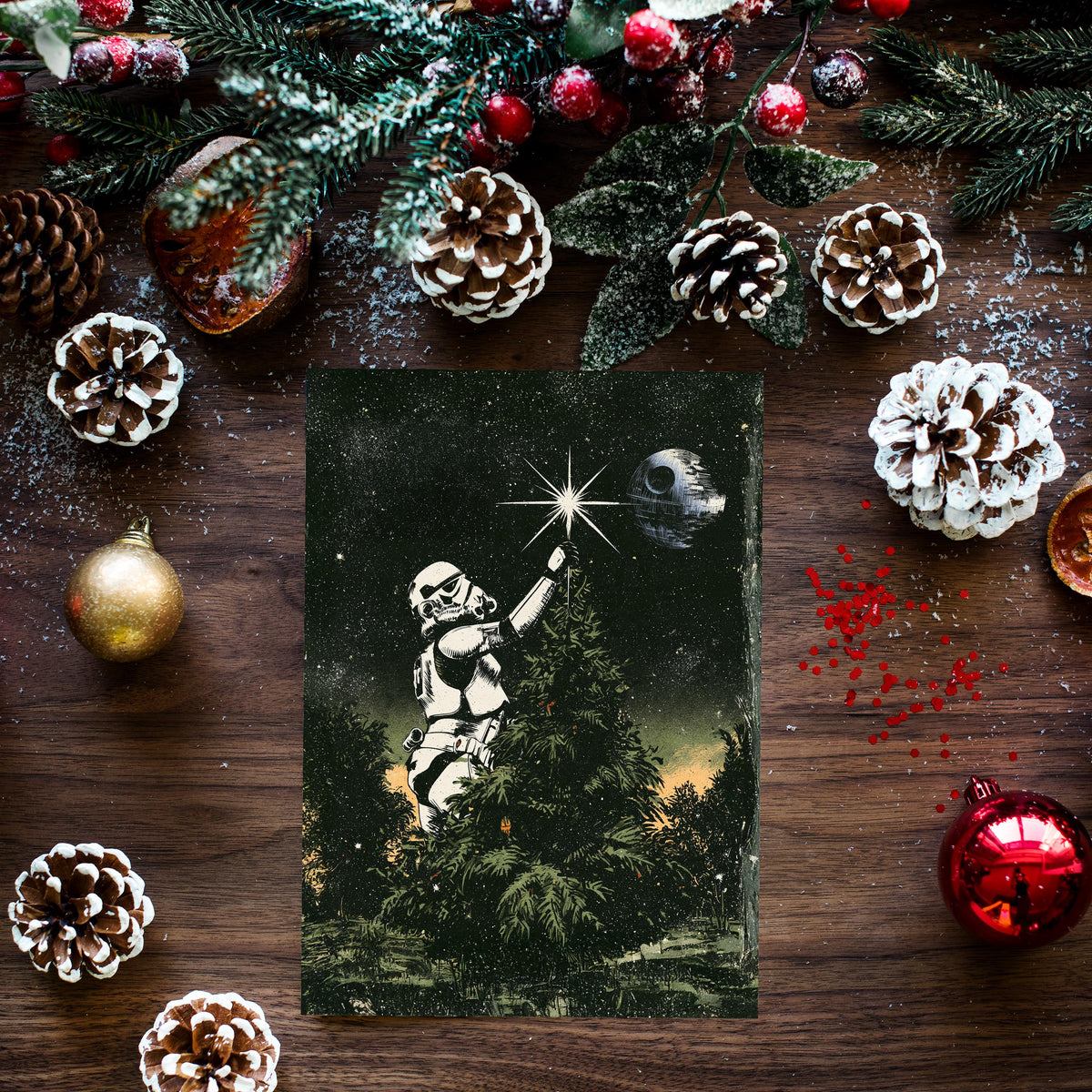 Funny Stormtrooper Christmas Card | Star Wars Holiday Greeting