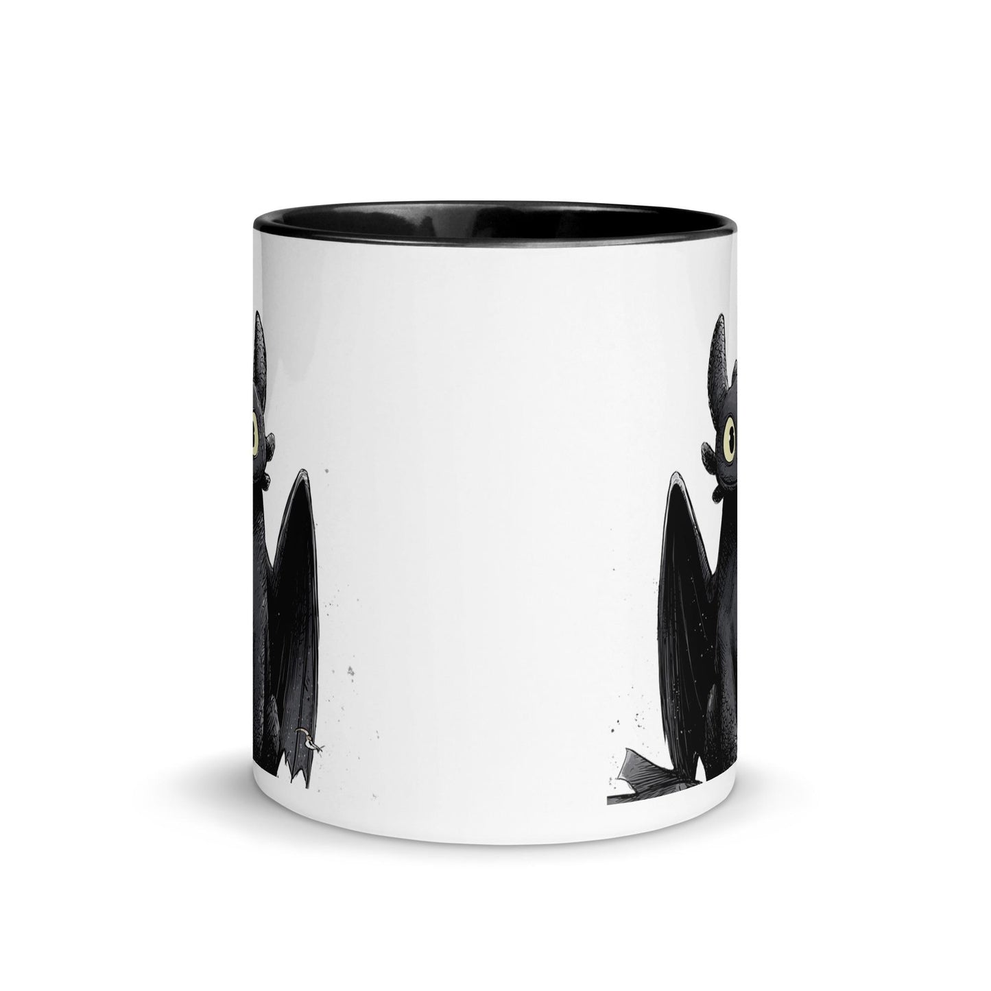 Toothless Mug – Dragon Inspired 11oz Ceramic Coffee Cup | Cute Fantasy Gift | How to Train Your Dragon Fan Drinkware