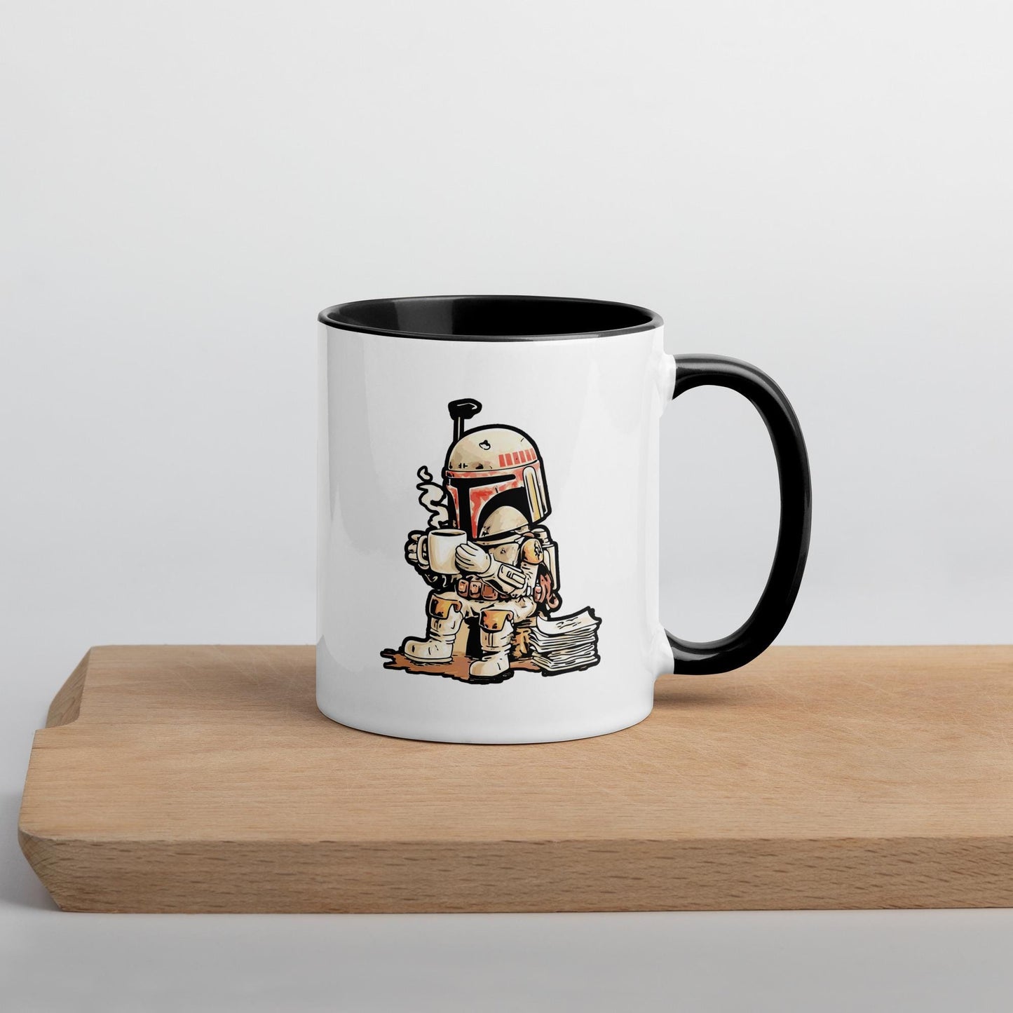 Boba Fett Coffee Mug: Star Wars Bounty Hunter Ceramic Mug
