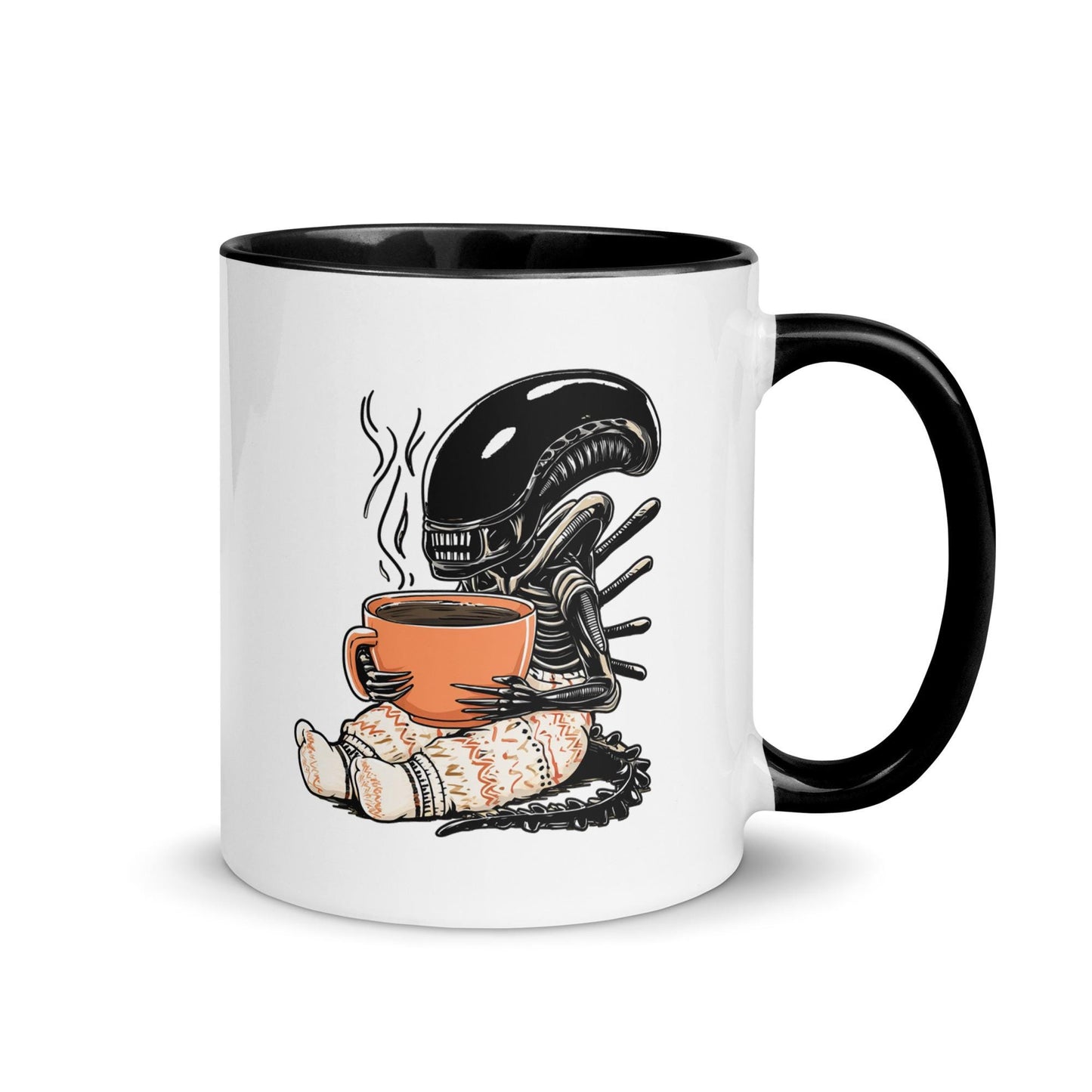 Alien Mug: Xenomorph Inspired Ceramic Coffee Cup