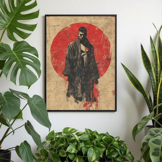 The Punisher Poster, Frank Castle, Avengers Poster, Superhero Poster, A3, A4, A5, Comic Book Poster, Marvel Print, Marvel Poster