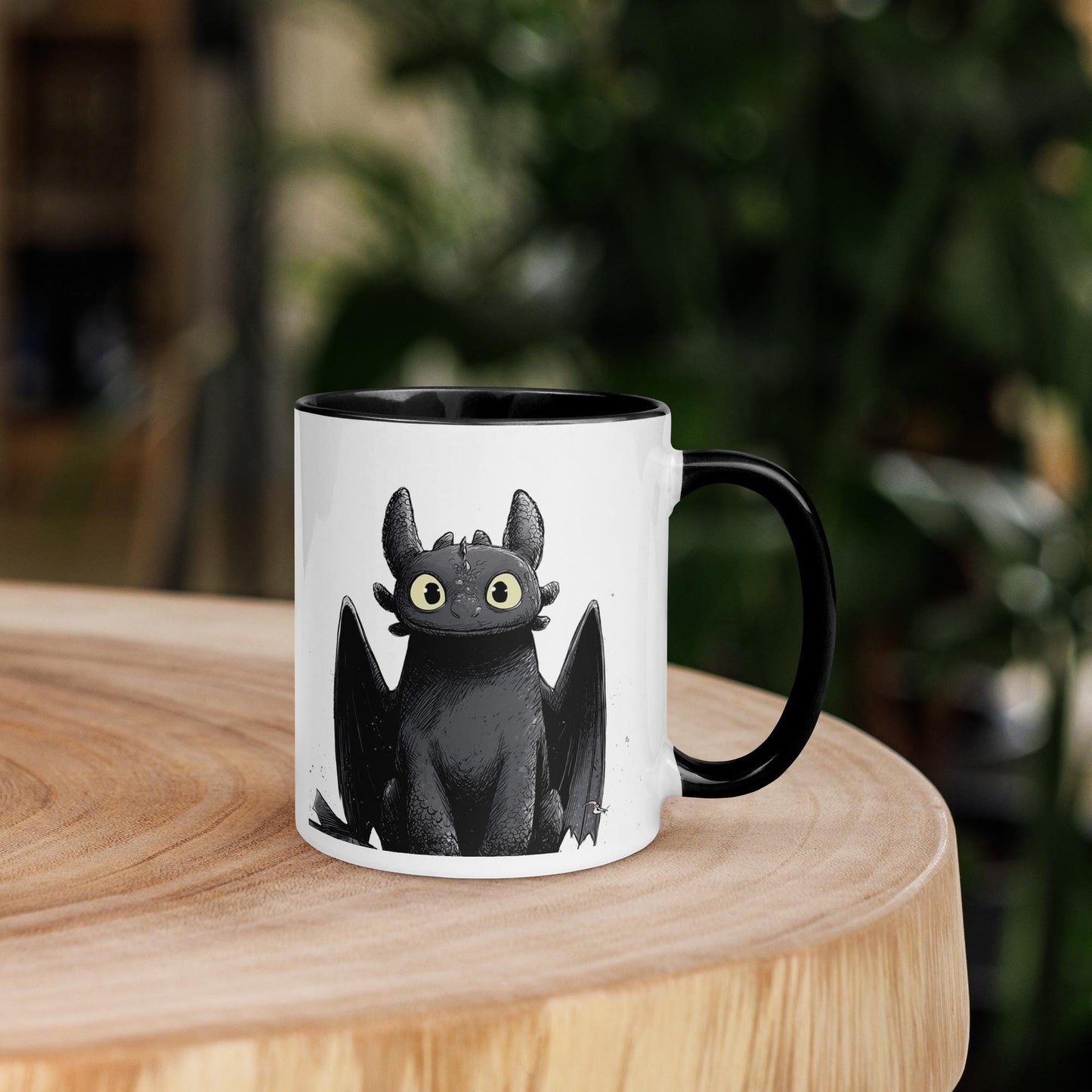 Toothless Mug – Dragon Inspired 11oz Ceramic Coffee Cup | Cute Fantasy Gift | How to Train Your Dragon Fan Drinkware