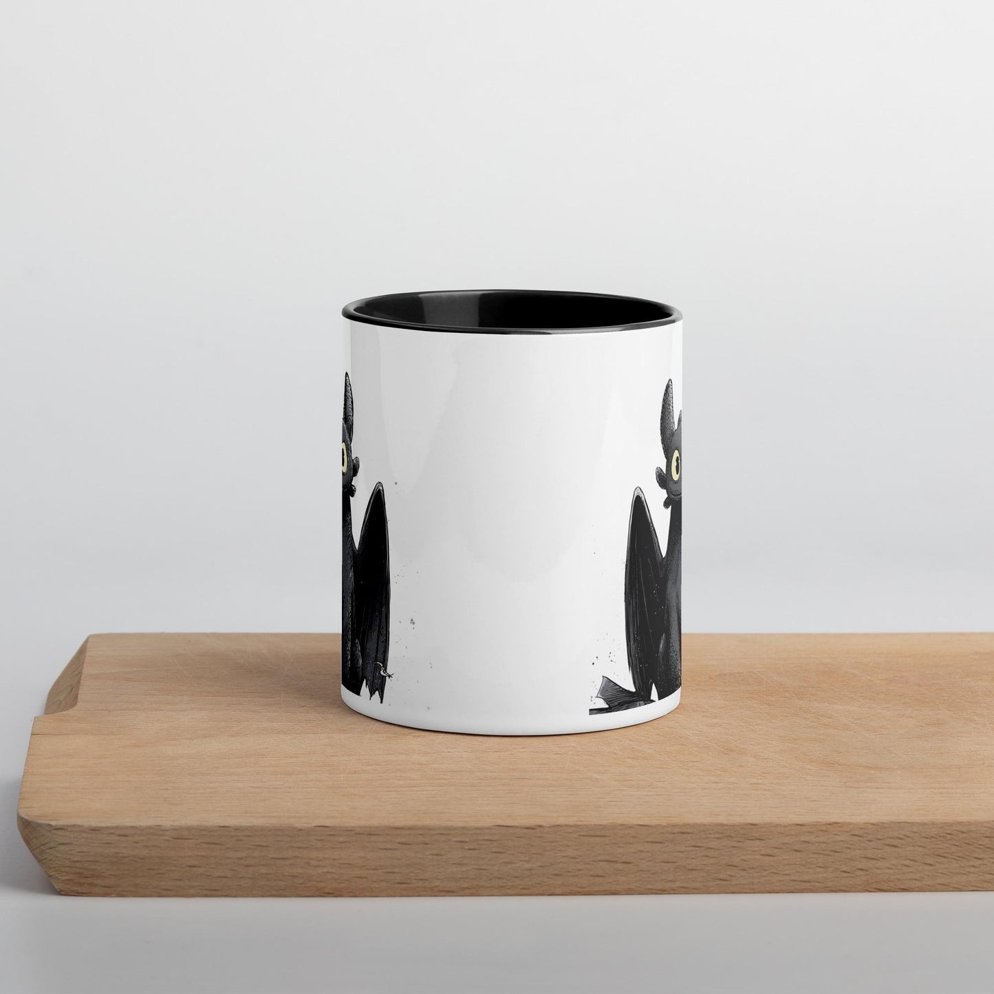 Toothless Mug – Dragon Inspired 11oz Ceramic Coffee Cup | Cute Fantasy Gift | How to Train Your Dragon Fan Drinkware