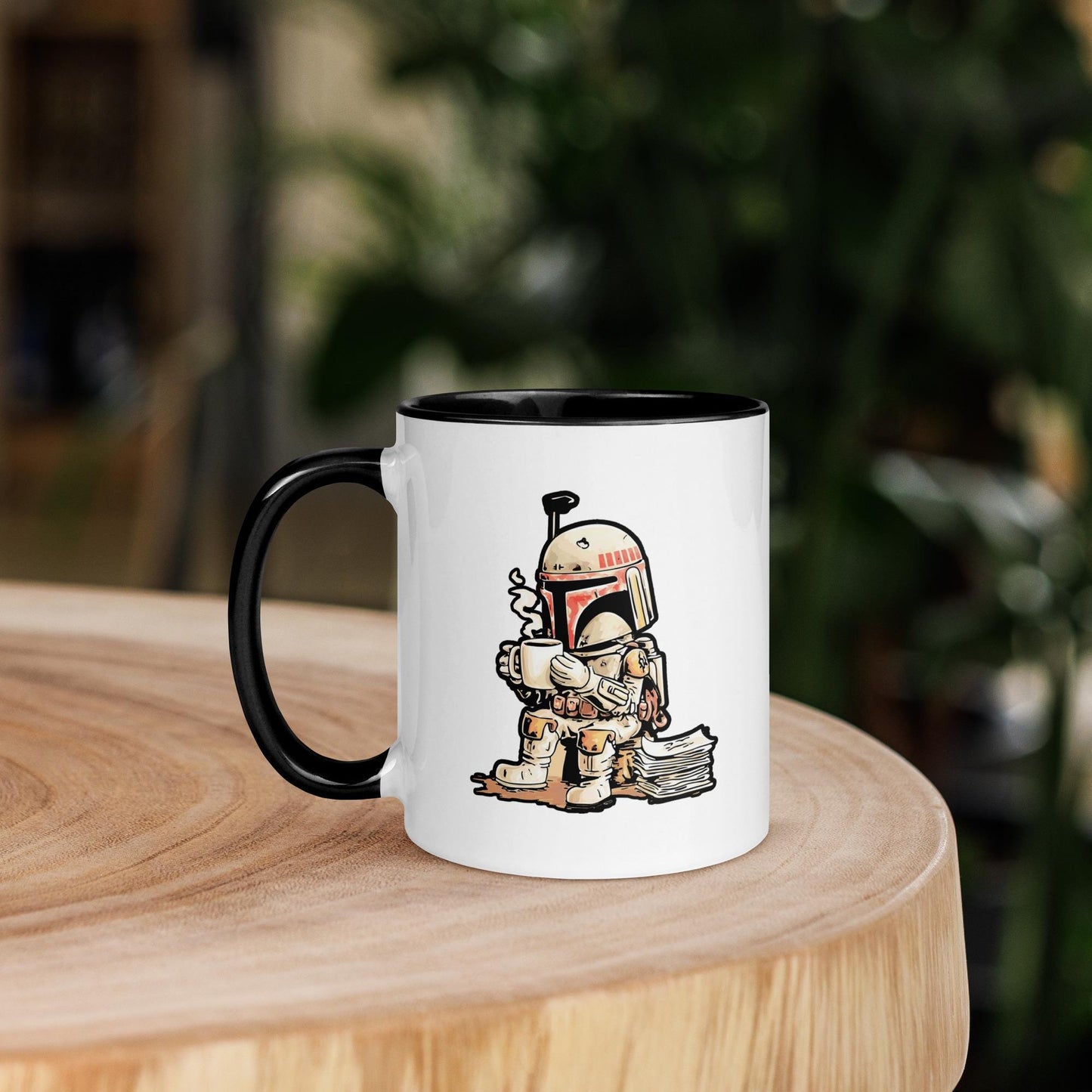 Boba Fett Coffee Mug: Star Wars Bounty Hunter Ceramic Mug