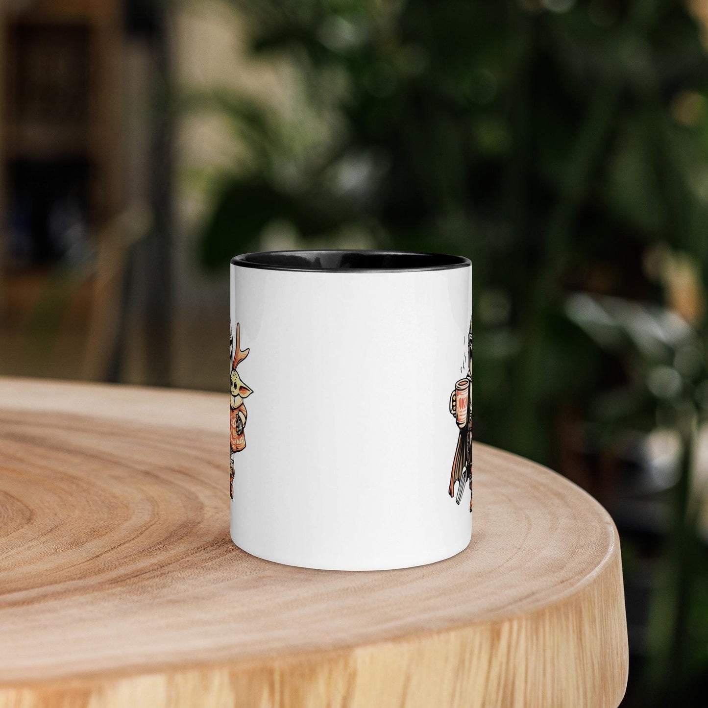 Mandalorian Mug, Baby Yoda Mug– Star Wars Inspired 11oz Ceramic Coffee Cup | This is the Way | Geeky Gift for Him | Sci-Fi Fan Drinkware