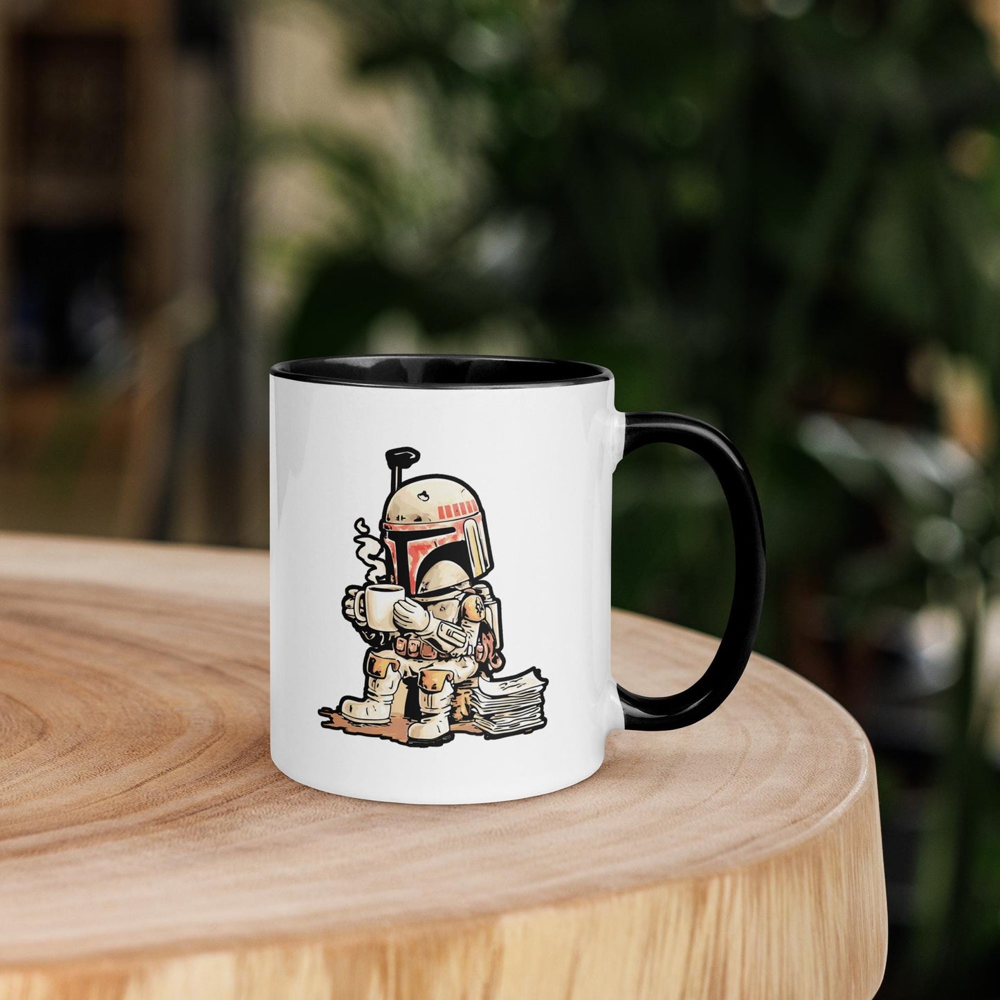 Boba Fett Coffee Mug: Star Wars Bounty Hunter Ceramic Mug
