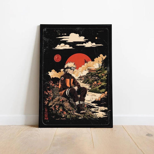 Naruto Poster • Studio Ghibli Art • Naruto Print • Anime Print • Anime Poster