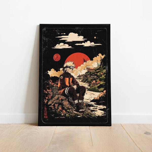 Naruto Poster • Studio Ghibli Art • Naruto Print • Anime Print • Anime Poster
