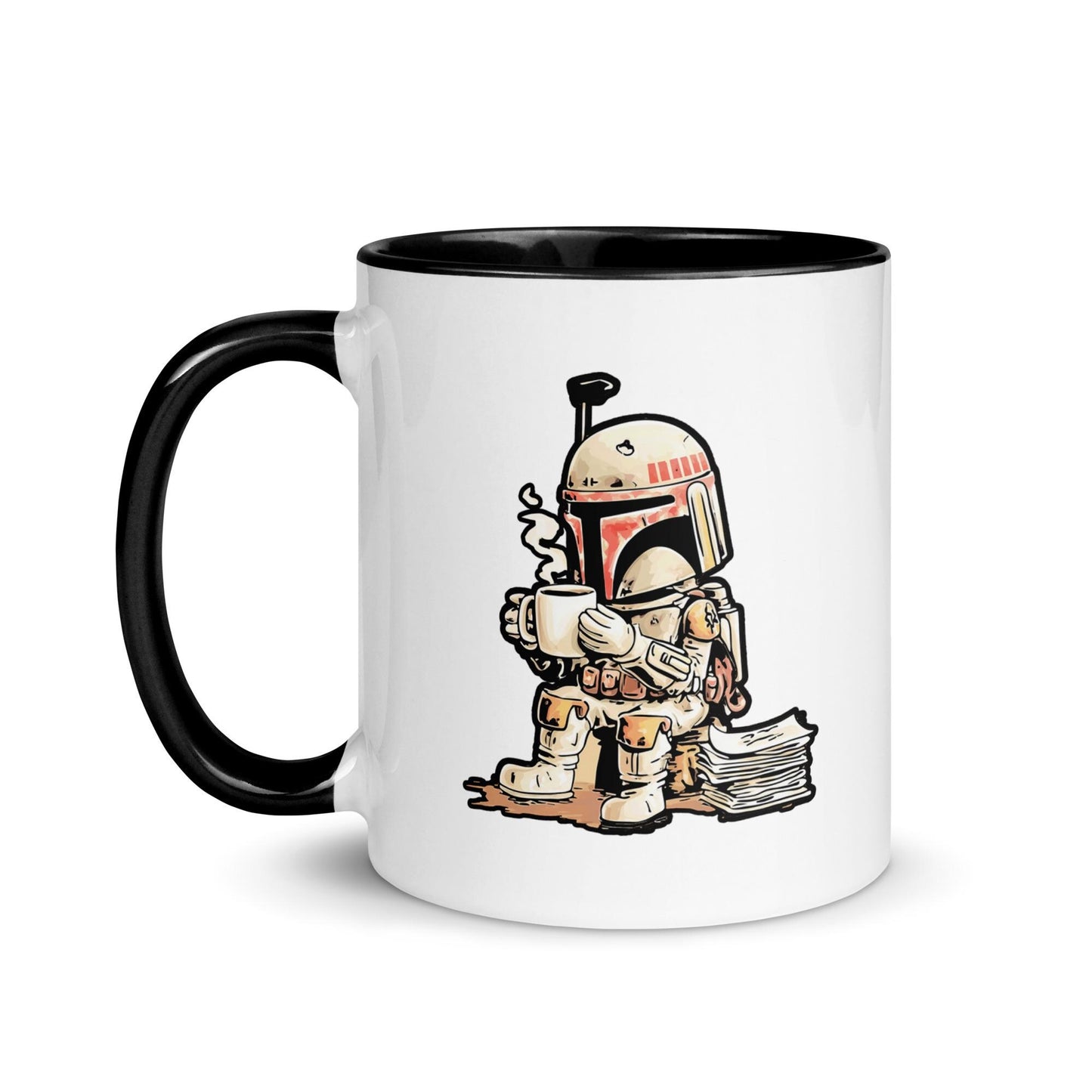 Boba Fett Coffee Mug: Star Wars Bounty Hunter Ceramic Mug