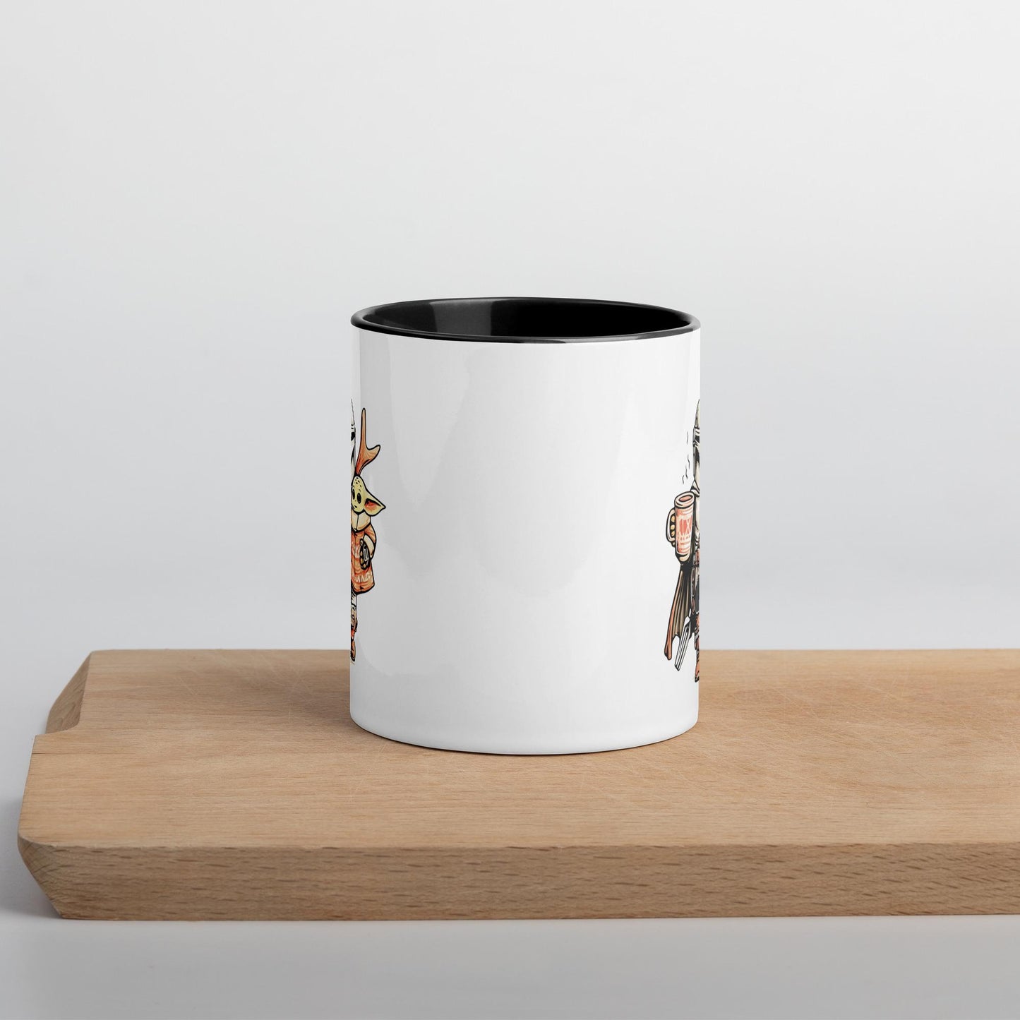Mandalorian Mug, Baby Yoda Mug– Star Wars Inspired 11oz Ceramic Coffee Cup | This is the Way | Geeky Gift for Him | Sci-Fi Fan Drinkware