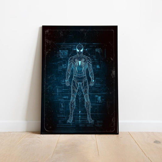 Spiderman Poster, Avengers Poster, Superhero Poster, A3, A4, A5, Comic Book Poster, Marvel Print, Marvel Poster, Japanese Art