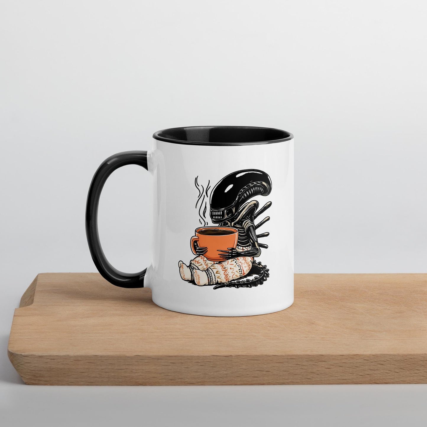 Alien Mug: Xenomorph Inspired Ceramic Coffee Cup