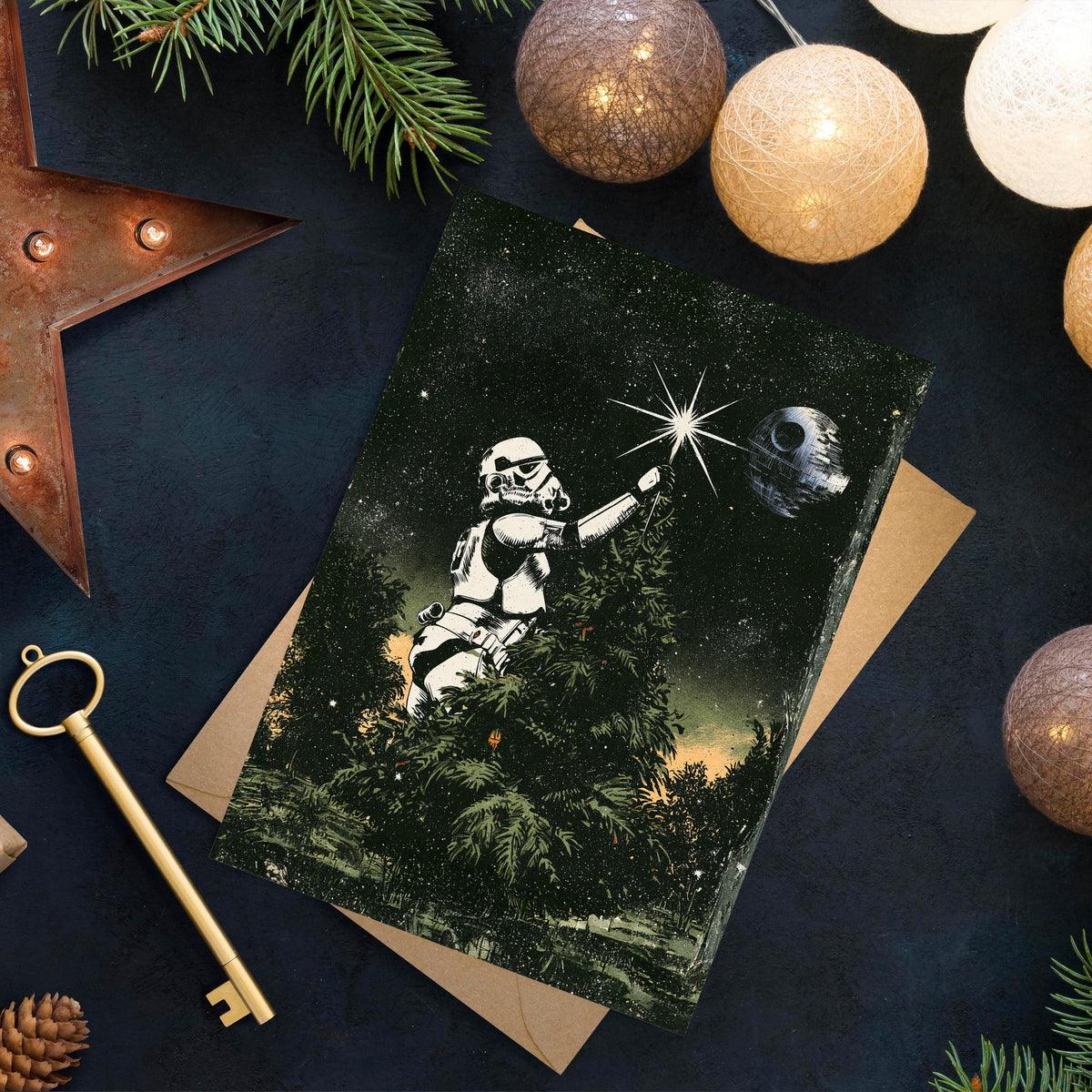 Funny Stormtrooper Christmas Card | Star Wars Holiday Greeting