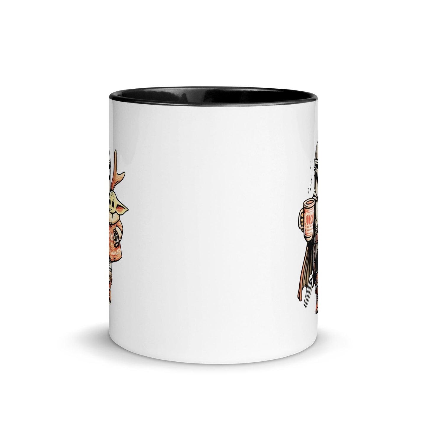 Mandalorian Mug, Baby Yoda Mug– Star Wars Inspired 11oz Ceramic Coffee Cup | This is the Way | Geeky Gift for Him | Sci-Fi Fan Drinkware
