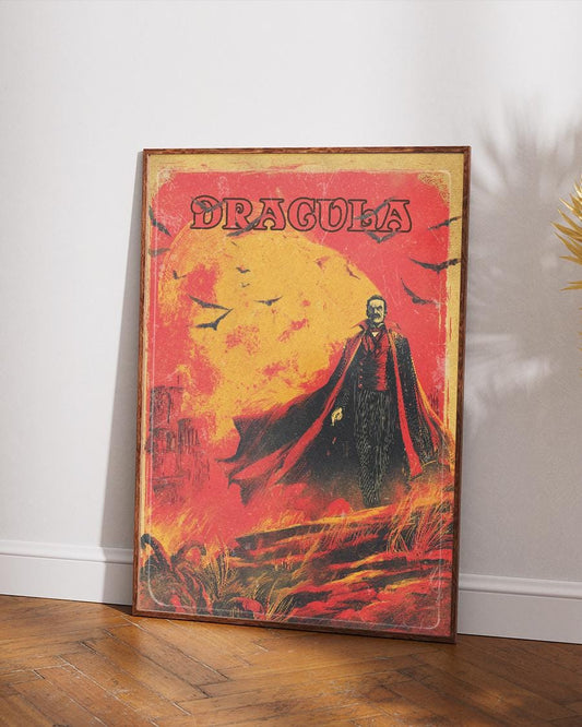 Dracula Movie Poster Print: Vintage Horror Film Art