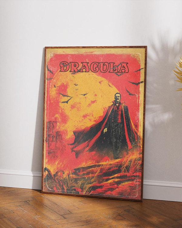 Dracula Movie Poster Print: Vintage Horror Film Art
