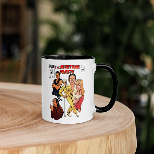 Always Sunny Mug – The Nightman Cometh Inspired 11oz Ceramic Coffee Cup | Funny TV Show Gift | Musical Comedy Fan Drinkware