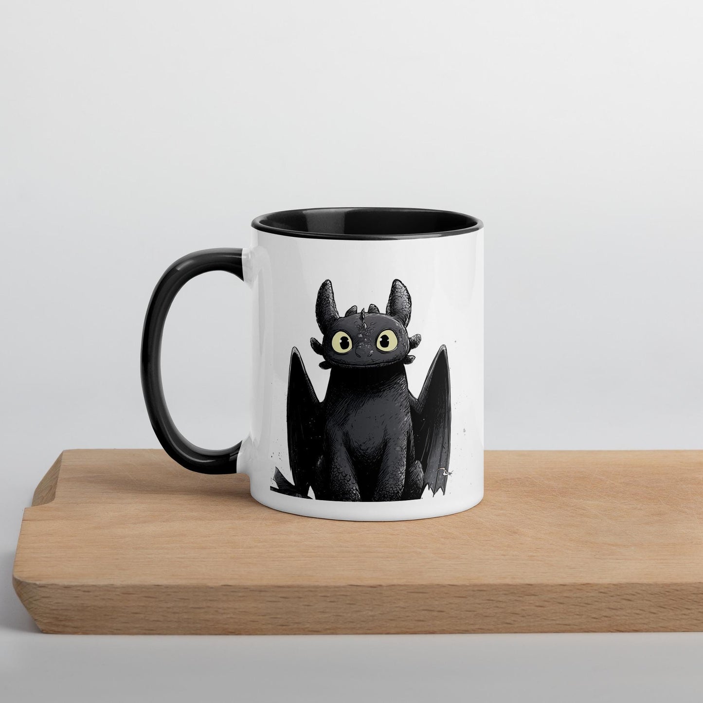 Toothless Mug – Dragon Inspired 11oz Ceramic Coffee Cup | Cute Fantasy Gift | How to Train Your Dragon Fan Drinkware