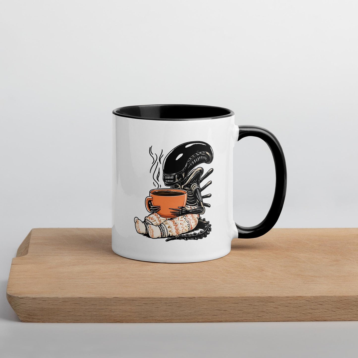 Alien Mug: Xenomorph Inspired Ceramic Coffee Cup