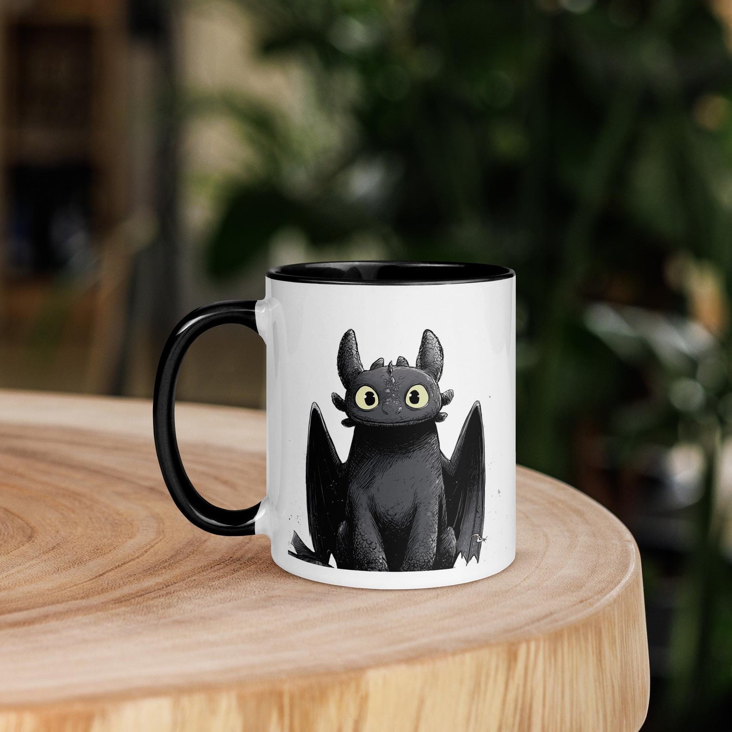 Toothless Mug – Dragon Inspired 11oz Ceramic Coffee Cup | Cute Fantasy Gift | How to Train Your Dragon Fan Drinkware
